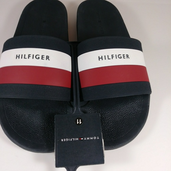 New Tommy Hilfiger Men Slide Sandals - Picture 5 of 5